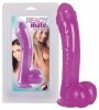 Dildo żelowe na przyssawce 19 cm